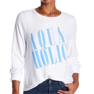 Wildfox AquaHolic Baggy Beach Jumper